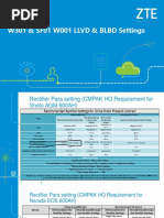 LLVd1 & BLVD Setting