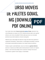 ➝ Curso Moveis De Paletes PDF Download Reclame AQUI | Reclamações - É FRAUDE? Onde COMPRAR Original