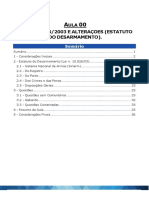 Lei 10.826/2003 e alterações (Estatuto do Desarmamento