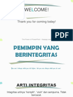 Pemimpin Berintegritas