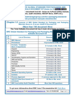 BRC Global Standards For Packaging Material