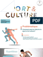 sport et culture ppt