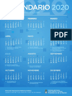 Calendario Feriados2020 PDF