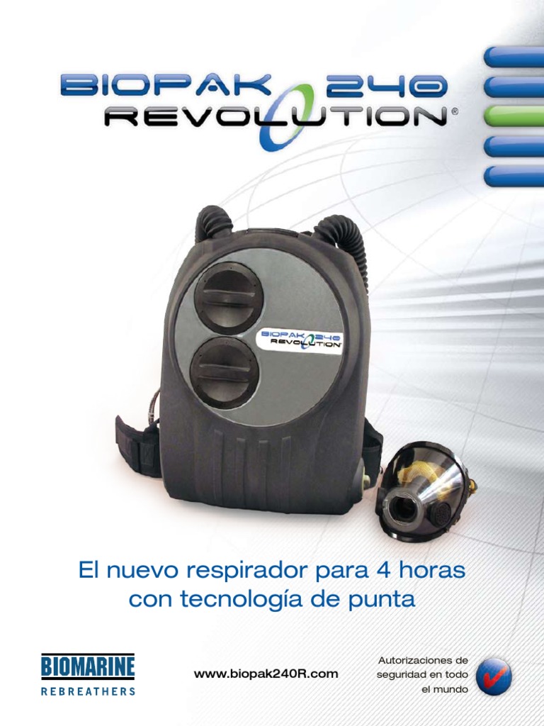 Bipack 240 | PDF | Factores humanos y ergonomía | Oxígeno