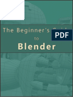 Beginners Guide to Blender