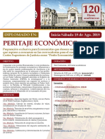 Diplomado de Peritaje Economico