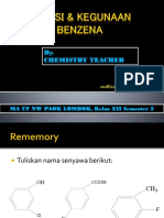 Reaksi & KEGUNAAN Benzena