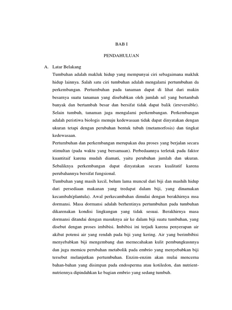 Laporan Pratikum 2 Kecambah Kacang Merah Dan Jagung