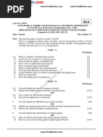 JNTUH - B Tech - 2019 - 3 2 - May - R18 - EEE - 136FT PCCN Principles of Computer Communications and