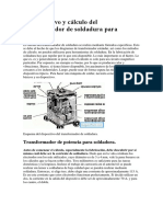 El dispositivo y cálculo del transformador de soldadura para.docx