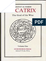 Hashem Atallah (Transl.), William Kiesel (Ed.) - Picatrix. Ghayat Al-Hakim. The Goal of The Wise (Vol. I) - Ouroboros Press (2002) PDF