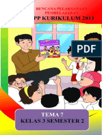 RPP 1 Lembar Kelas 3 Tema 7 Revisi PDF