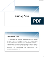 Capacidade de Carga Sapatas PDF