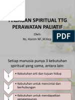 Tinjauan Spiritual TTG Perawatan Paliatif