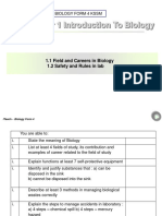 KSSM BIOLOGY FORM 4 INTRODUCTION