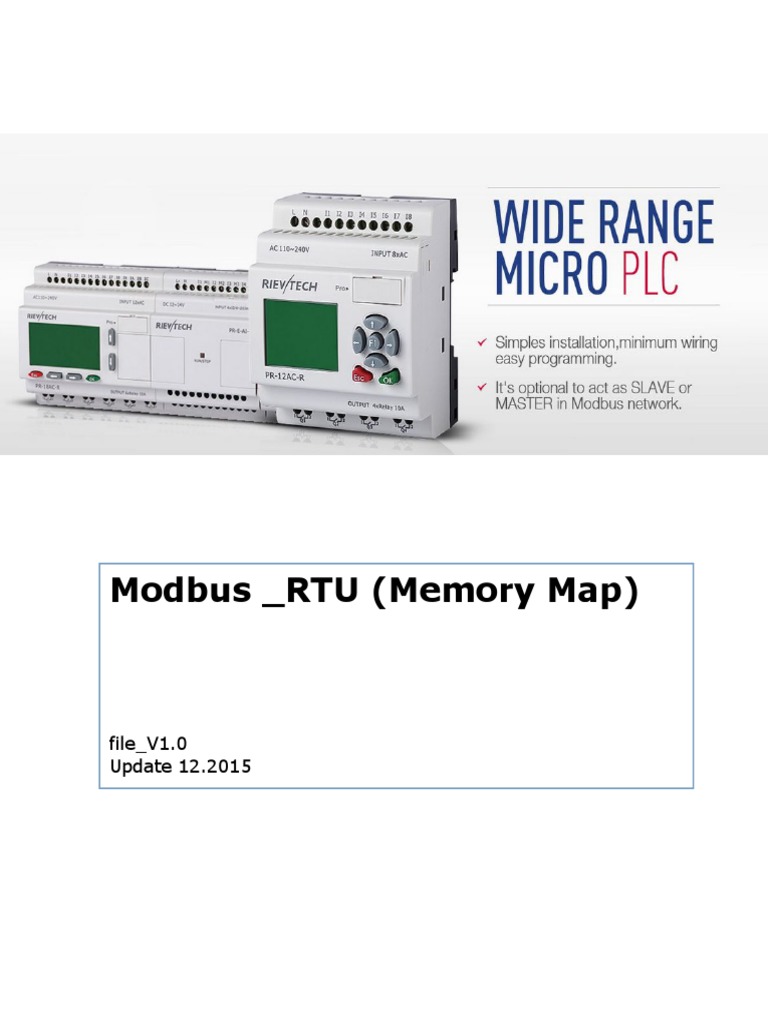 Modbus RTU Communication Protocol Guide | PDF | Data Transmission ...