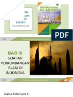 BAB 9 Sejarah Perkembangan Islam Di Indonesia REVISI