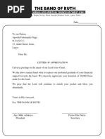 Courtesy Visit Letter | PDF