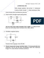 Latihan SOAL PAS FISIKA KELAS XII