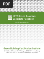 LEED Green Associate Candidate Handbook: Green Building Certification Institute