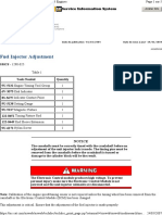 4 - Réglage Injecteur