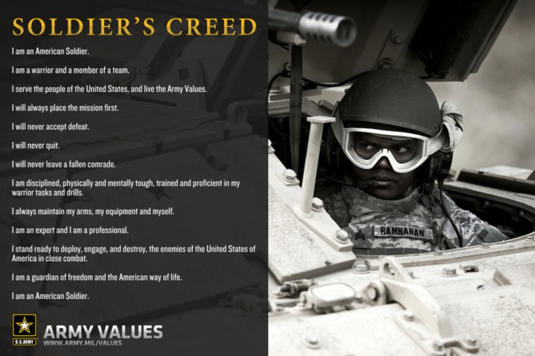 Soldier's Creed PDF | PDF