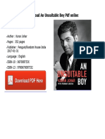 An Unsuitable Boy PDF
