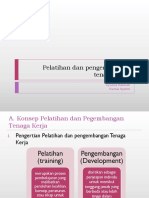Pelatihan Dan Pengembangan Tenaga Kerja