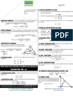 CH 4 All Formulas (Introduction To Analytic Geometry)