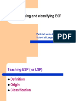 Defining - and - Classifying - ESP 2018