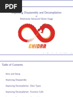 Improving Disassembly and Decompilation