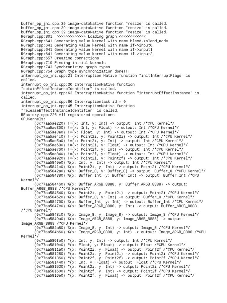 Crash Log PDF Input/Output Integer Science)