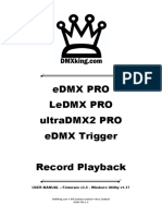 eDMX PRO Recorder Manual (EN)