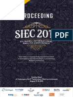 Proceeding SIEC 2018