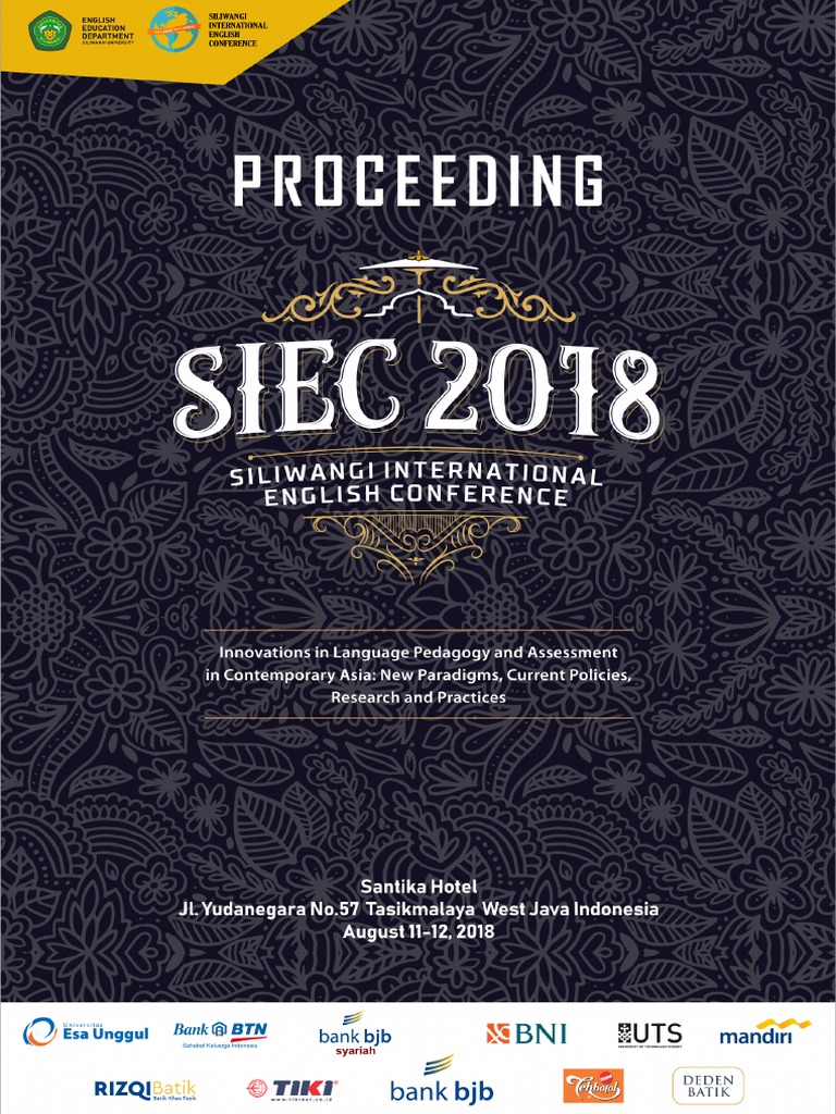 Proceeding Siec 2018 Pdf Extraversion And Introversion Personality Type