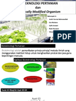 Bioteknologi Pertanian Dan Genetically Modified Organism (GMO)