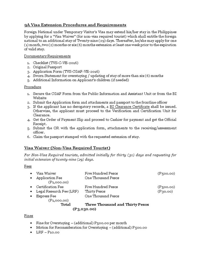 4099047059AVisaExtensionandProceduresdocx.docx Travel Visa