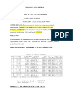 Memoria Descriptiva Quintin Ponce Ochoa