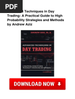Advanced Techniques in Day Trading A Pra