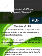 Principle of 5S and Recyclable Materials