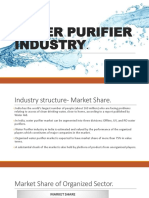 Water Purifier Industry