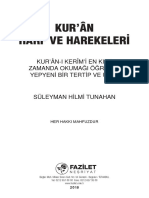 Kur An Harf Ve Harekeleri (Kucuk)