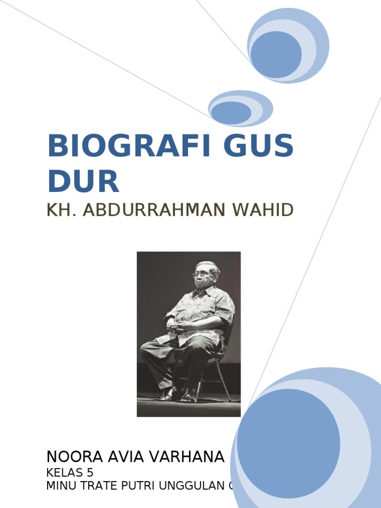 Biografi Gus Dur Pdf