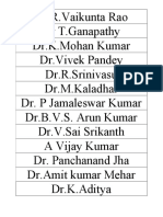 Faculty List Names Personal File PDF