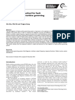 A Novel Analysis Method For Fault Diagnosis of Hydro-Turbine Governing System PDF