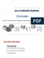 Materiais Indústria Química Corrosão