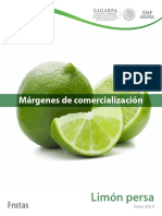 Margenes ganancia Limon Persa Ene2015