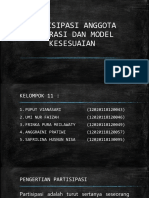 Partisipasi Anggota Koperasi Dan Modal Kesesuaian