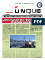 Yunke_nº 28,  Enero 2020, Órgano de Expresión de la Sección Sindical del S.A.T. en Navantia San Fernando. La Carraca-S