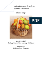 4th Organic Tree Fruit Reserach Symposium Proceedings